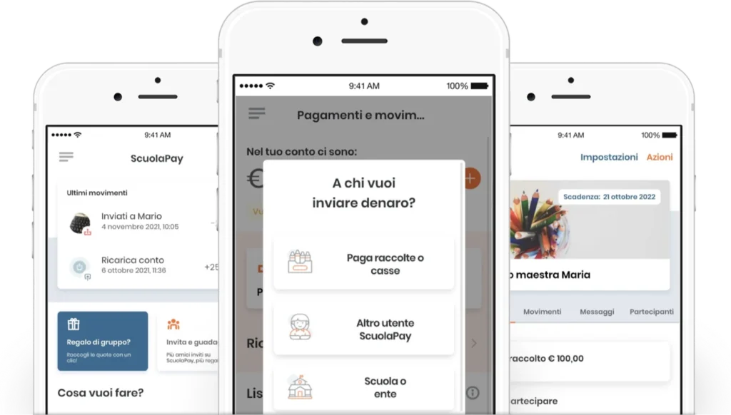 scuolapay app famiglie cut - Fintech - GrowishPay