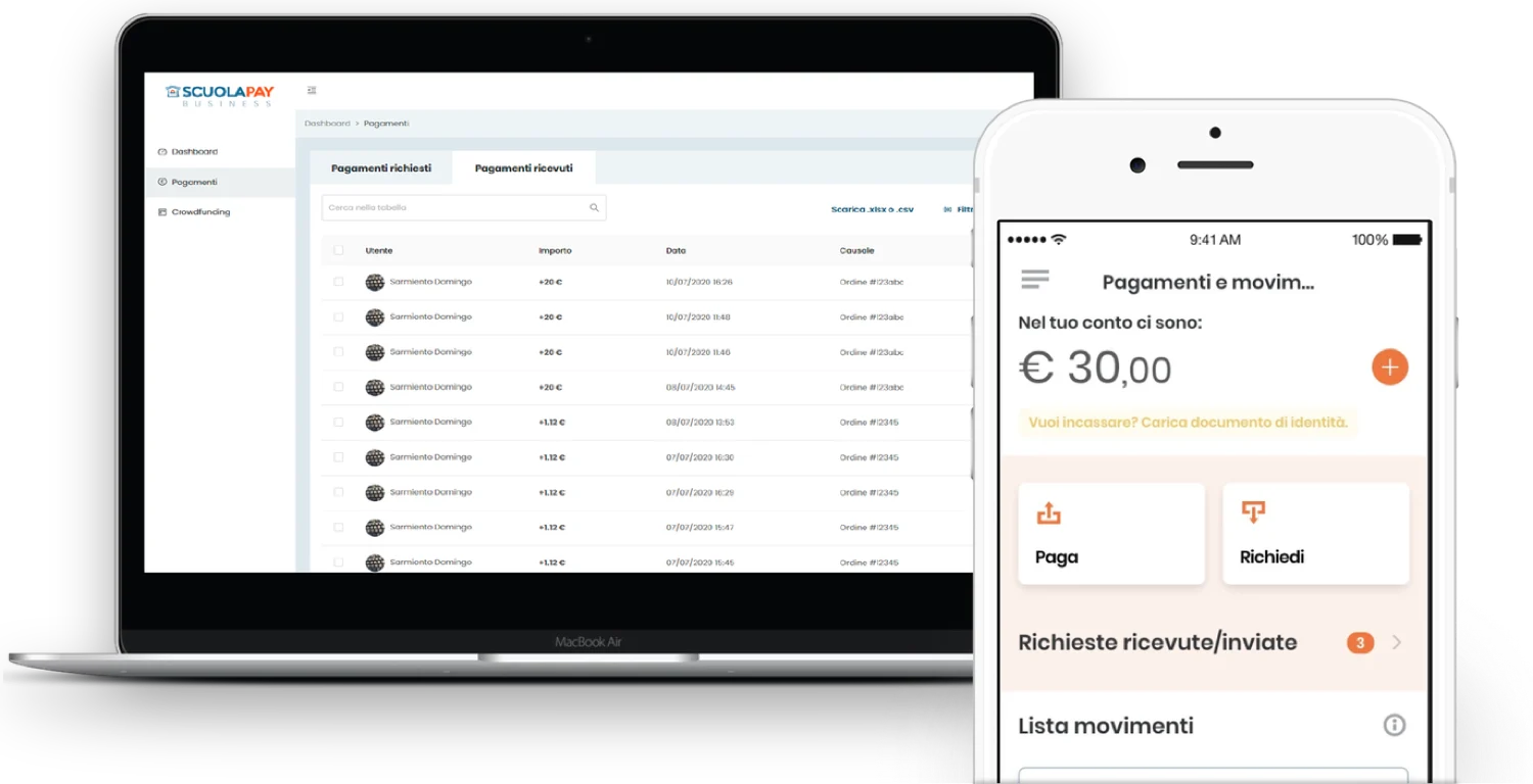 scuolapay piattaforma hero cut - Fintech - GrowishPay